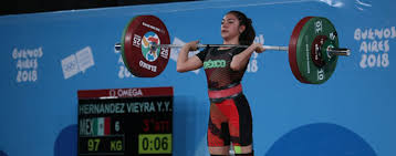 La mexicana aremi fuentes levantó 245 kg en total, dando así la tercera medalla para méxico en esta justa. Mexico Obtiene Historico Oro En Halterofilia