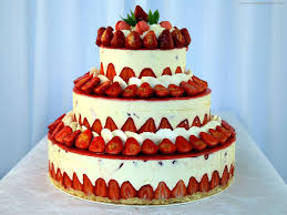 Fraisier Facon Wedding Cake Recette Idee Gateau Gateau Mariage Gateaux Et Desserts