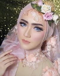Gambar 3d keren 3d kartun 3. Pengantin Muslim