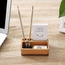 5 out of 5 stars. Creative Wooden Business Card Holder Desk Display Stand Organizer Storage Box Office Accessories Buy At A Low Prices On Joom E Commerce Platform
