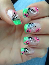 nail art grune nagel schone gelnagel kreative nagel