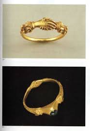 Ancient Roman Wedding Ring Gold Fede Rings 16th Century Joias Aneis