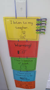 behaviour chart teaching ideas