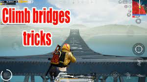 Climb Bridges With New Tricks New Climb Update Pubg Mobile New Tricks Third Person Shooter Game Environment