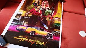 Tons of awesome cyberpunk 2077 game poster wallpapers to download for free. Kitsch Styles Of Cyberpunk 2077 Standard Edition Poster Unboxing 4k Youtube