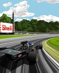 This shade was first used with the 70 th anniversary liveries and is based on the ferrari 275 nart spyder (10691). Ronnie Peterson By Mdawsonart On Instagram Amazing Formula1