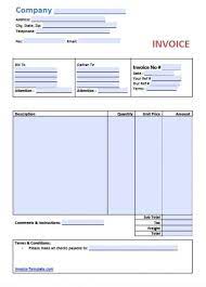 The free blank invoice templates are a simple and easy alternative to send professional invoices to your customers. Free Simple Basic Invoice Template Pdf Word Excel
