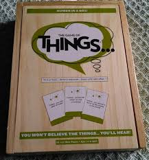 Is it a dog?, is it a ball?, is it a book?, etc. The Game Of Things Board Game Boardgamegeek