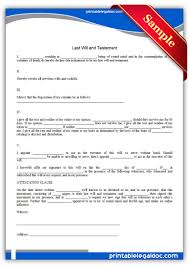 This may or may not conform to your state requirements. Free Printable Last Will And Testamant Simple Form Generic
