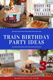 Thomas The Train Birthday Party Food Ideas Train Birthday Party Ideas Train Birthday Party Food Train Birthday Party Cake Train Theme Birthday Party