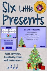 Christmas Music Activity And Lesson Plan Eighth Notes Six Little Presents Christmas Music Lesson Christmas Music Activities Elementary Music