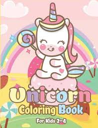 Matching clip art, party supplies and printables available to download and use. Unicorn Coloring Book For Kids 2 4 Magical Unicorn Coloring Books For Girls Fun And Beautiful Coloring Pages Birthday Gifts For Kids Paperback The Book Stall
