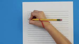 The finger tips hold the pen, the thumb is opposite the other fingers. Do Your Students Need Help With Pencil Grip Try These Tricks