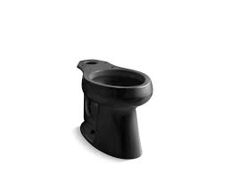 Kohler interiors is the furniture, title and decorative products division of the kohler company. Kohler K 4199 7 Highline Comfort Height Elongated Bowl In Black General Plumbing Supply Inc Showroom