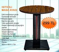 Ayakci Isiticili Masa Ayagi1