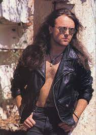 Lars Ulrich Leather Jacket Metallica Megadeth Heavy Metal Bands