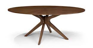 Conan Oval Dining Table Oval Table Dining Midcentury Modern Dining Table Modern Oval Dining Table