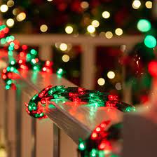 Garland Lights 9 Garland Lights 300 Red Green Lamps Green Wire Christmas Lights Etc Green Christmas Lights Christmas Lights Wallpaper Diy Christmas Lights