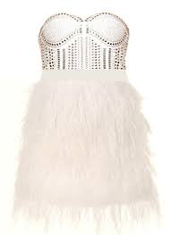 Qw226 wholesale white ostrich feathers for wedding decor ificial ostrich feathers ostrich feather cocktail dress cheap ostrich feathers wholesale ostrich feathers features: Ostrich Feather Dress White Off 67 Medpharmres Com