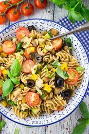 Italian Veggie Pasta Vegetarian Pasta Recipes Best Pasta Salad Tasty Pasta
