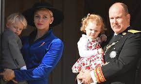 Prince albert and princess charlene of monaco welcomed twins! Princess Charlene Shares Photos Of Twins Jacques And Gabriella On First Day Of School Hello