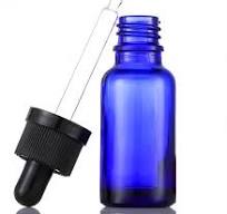 Wholesale Price10ml 30ml 60ml Blue Glass Dropper Bottles Essential Oil  Bottle