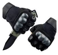 Militer sarung tangan tempur menembak tentara tactical gloves half finger  army sport motor driving