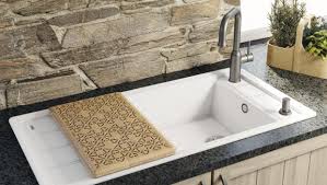 Spülbecken einzelbecken aus quarzstein für die. Spule Im Landhaus Stil Nostalgie Auf Neuestem Stand In Wohnen Diybook De
