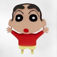 shin chan 3d models