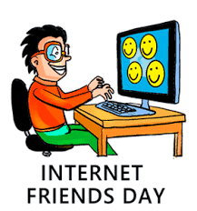 It is celebrated in many countries of the world in different ways. Internet Friends Day
