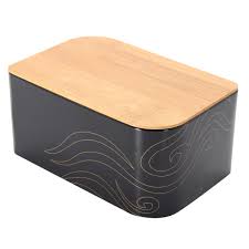 Satisfy your craving for storage and vintage finds at once with a vintage cabinet. Black Vintage Metal Bread Tea Storage Bin Candy Container Boxes Kitchen Storage Container Alexnld Com