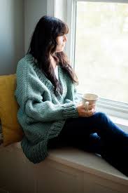 Even if you've never knitted a sweater before, there's a pattern here that's great for you. Back To Basics Knit Cardigan Knit In 2020 Lion Brand Wool Ease Knitting Patterns Free Free Knitting Patterns For Women