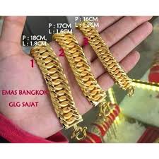 Siapa tahu, model perhiasan emas terbaru 2019 juga bakal tetap jadi hits, kan? Gelang Emas Viral Shopee Malaysia