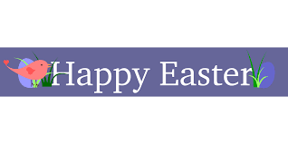 Pin By World Vacations On Activity Calendar Clip Art Happy Easter Banner Easter Banner Happy Easter Pictures
