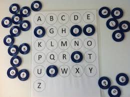 Here's a brand new set of printable bubble letters! Uppercase Lowercase Alphabet Matching Game With Free Printable The Heartfelt Homemaker
