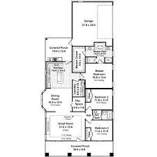 The Non Master Rooms Are A Little Small But Its Good House Plans One Story Craftsman Style House Plans Bungalow Style House Plans
