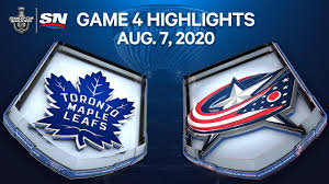 Please select the problem type! Nhl Highlights Maple Leafs Vs Blue Jackets Game 4 Aug 7 2020 Youtube
