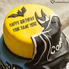 Birthday Cake For Kids Boys With Name Batman Best Birthday Cake For Boys Name Generator Happy Birthday To Teammate Siam Cool Birthday Cakes Batman Birthday Cakes Boy Birthday Cake
