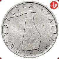 Valore delle 5 lire del 1953. 5 Lire Delfino Repubblica Italiana