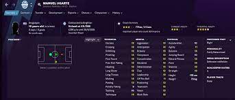 Football manager 2021 wonderkids shortlist of the best 300 potential elite players in fm21. Golden Fm On Twitter I Like The Look Of This Guy Ugarte Fm21 He Plays For Fenix In Uruguay