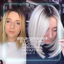 gelbstich schnell entfernen video weissblonde haare perfekt blond gelbstich haare