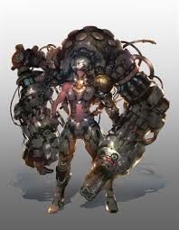 Mechanic Design By Fufuholl Concept Art Characters Robots Concept Robot Concept Art