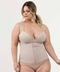 Cinta Feminina Modeladora Plus Size Control Plie Marisa