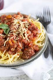 This Perfect Simple Low Carb Spaghetti Sauce Is Gluten Free Dairy Free And A Cinch To Make S Best Spaghetti Sauce Health Dinner Recipes Homemade Meat Sauce