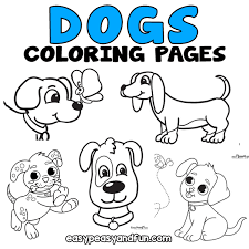 Both have provided services and companionship to humans for many centuries. Dog Coloring Pages 40 Printable Sheets Easy Peasy And Fun