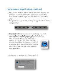 But after some time, apple changed its stance and apple users can create a new apple id without credit card. Setup Apple Id With No Credit Card Using A Pc Or Apple Desktop