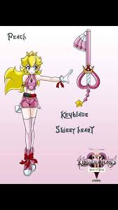 Kingdom Hearts X Peach Kingdom Hearts Crossover Kingdom Hearts Fanart Kingdom Hearts