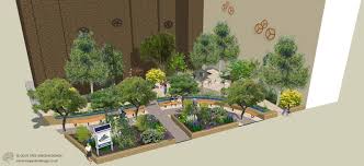 Ntu Dryden Street Garden Olive Tree Garden Design