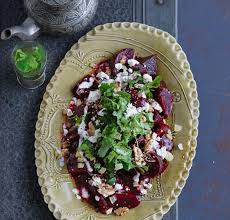 Marinierter Rote Bete Salat Mit Salzzitronen Und Zatar Rezept Salzzitronen Rote Bete Salzzitronen Rezept