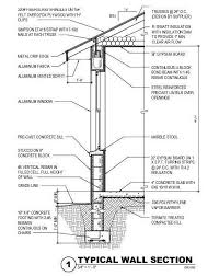 Section Drawings Including Details Examples Section Drawing Architecture Wall Section Detail Architectural Section